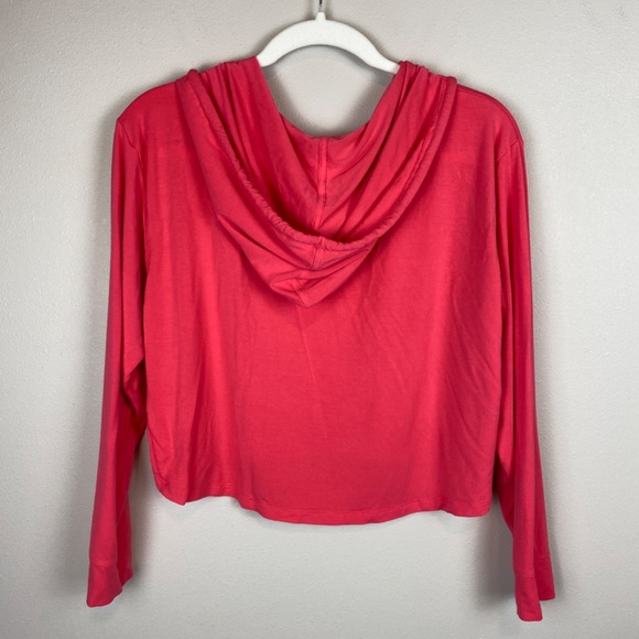 MeUndies First Blush Modal Crop Hoodie - Size Medium - Picture 4 of 4